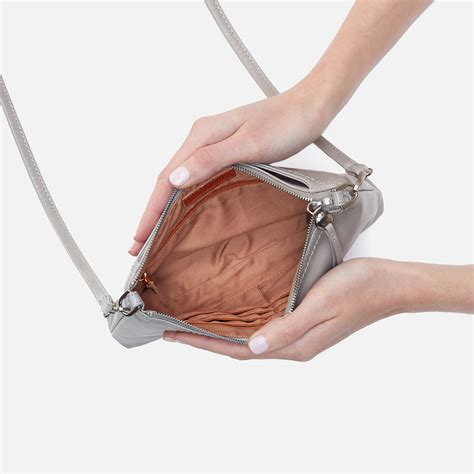 Darcy Crossbody In Polished Leather .